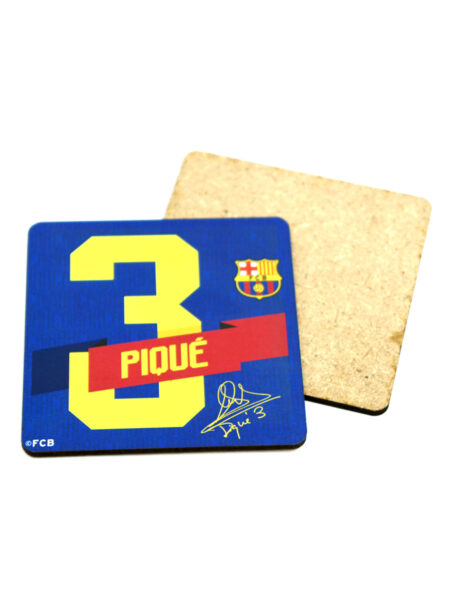 F.C. Barcelona Coaster Pique No. 3