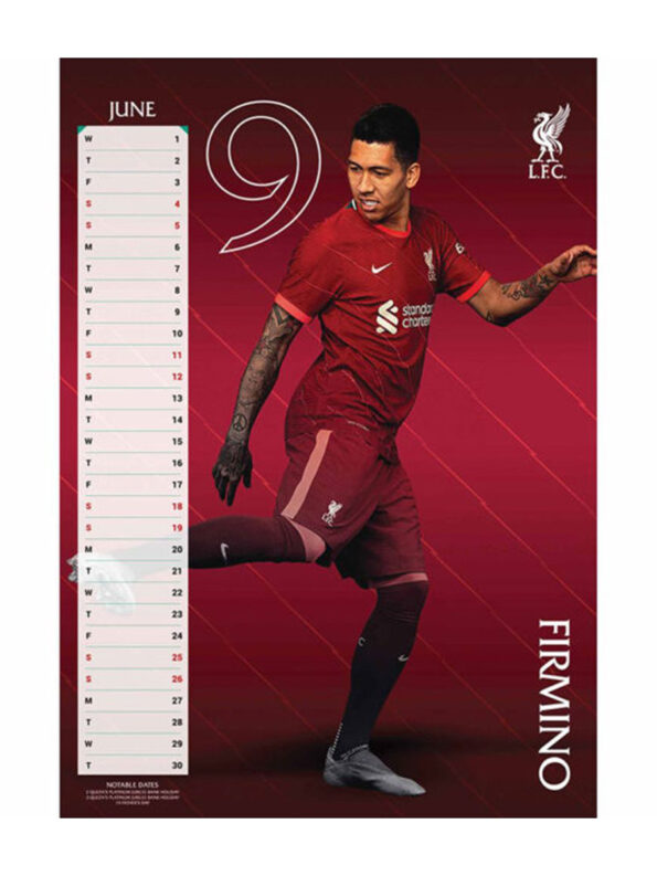 Liverpool F.C. Calendar 2022