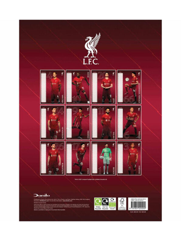Liverpool F.C. Calendar 2022