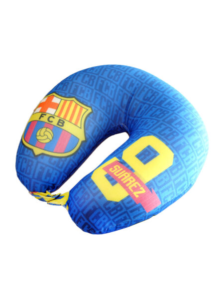 F.C. Barcelona Neck Cushion/Travel Pillow Suarez No. 9