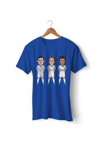 England Football Player T-Shirt (Rooney, Kane, Beckham)