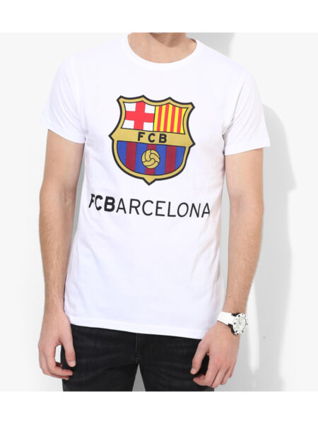 F.C. Barcelona T Shirt Mens Core Round Neck F.C. Barcelona T Shirt Mens Core Round Neck