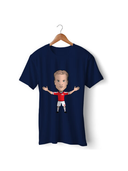 Football Player Icon T-Shirt - Dennis Bergkamp (Arsenal)