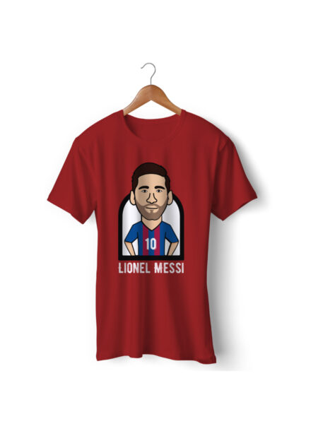 Football Player Icon T-Shirt - Lionel Messi (Barcelona)