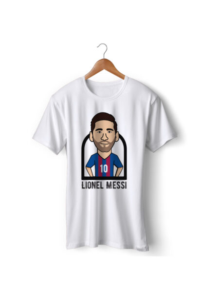 Football Player Icon T-Shirt - Lionel Messi (Barcelona)