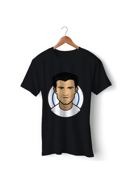 Football Player Icon T-Shirt - Lu?s Figo (Real Madrid)