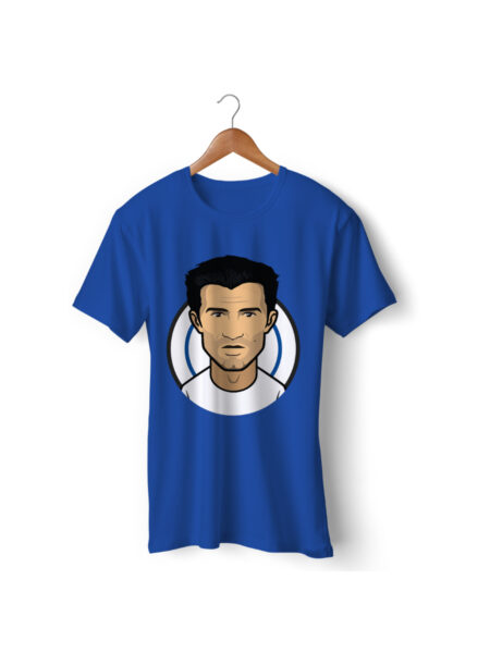 Football Player Icon T-Shirt - Lu?s Figo (Real Madrid)