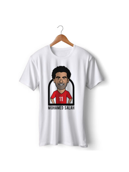 Football Player Icon T-Shirt - Mohamed Salah (Liverpool)