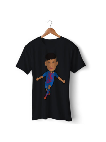Football Player Icon T-Shirt - Neymar (Barcelona)