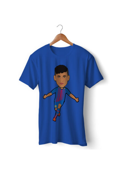 Football Player Icon T-Shirt - Neymar (Barcelona)