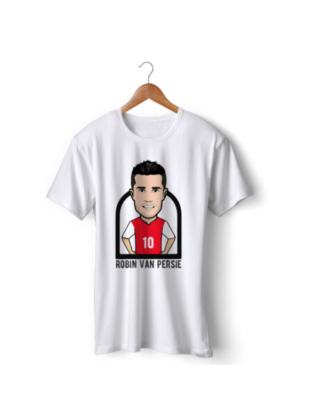 Football Player Icon T-Shirt - Robin Van Persie (Arsenal)