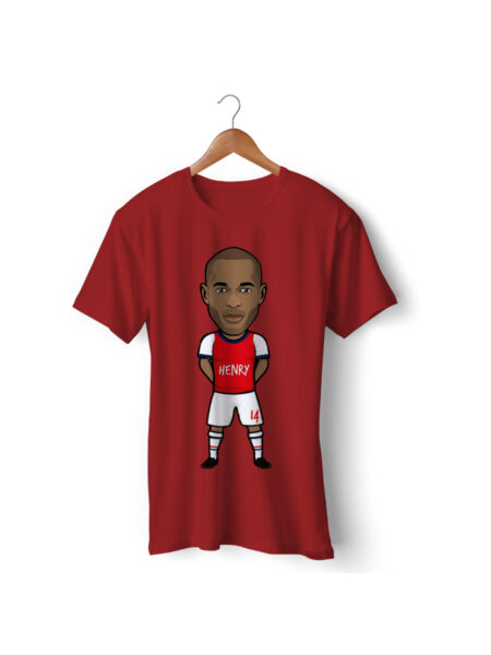 Football Player Icon T-Shirt - Thierry Henry (Arsenal)