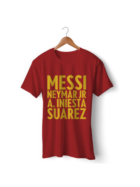 Football Player Name T-Shirt - Barcelona Legends MNIS