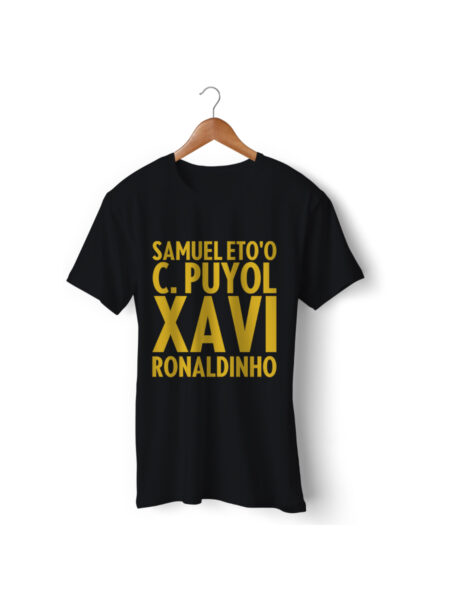 Football Player Name T-Shirt - Barcelona Legends SCXR