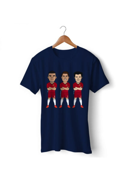 Portugal Football Player T-Shirt (Figo, Cristiano, Pepe)